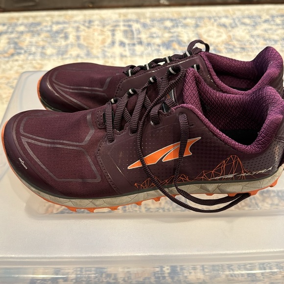 Altra Superior gaiter trap 4 purple good condition size 10.5 - Picture 3 of 10